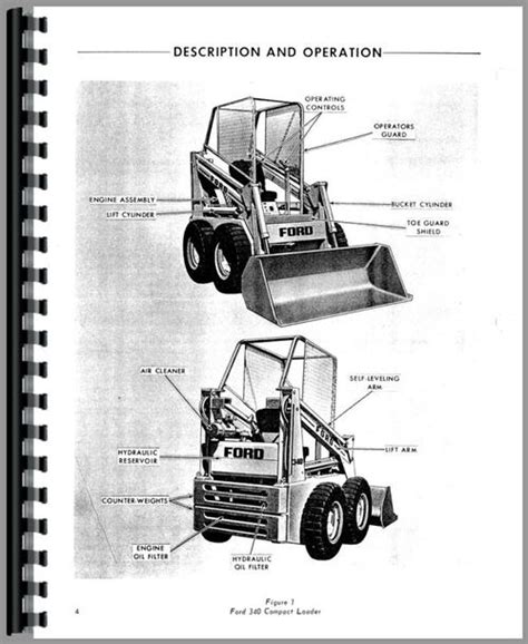 ford 340 skid steer specs|ford 340 skid steer manual.